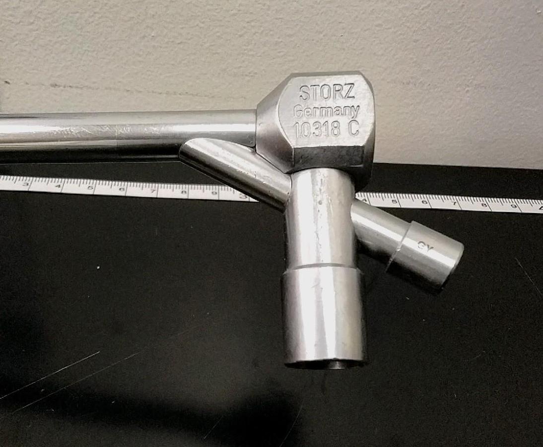 Used K. Storz 10318C-GY Universal Bronchoscope, size 43cm X 7.5mm