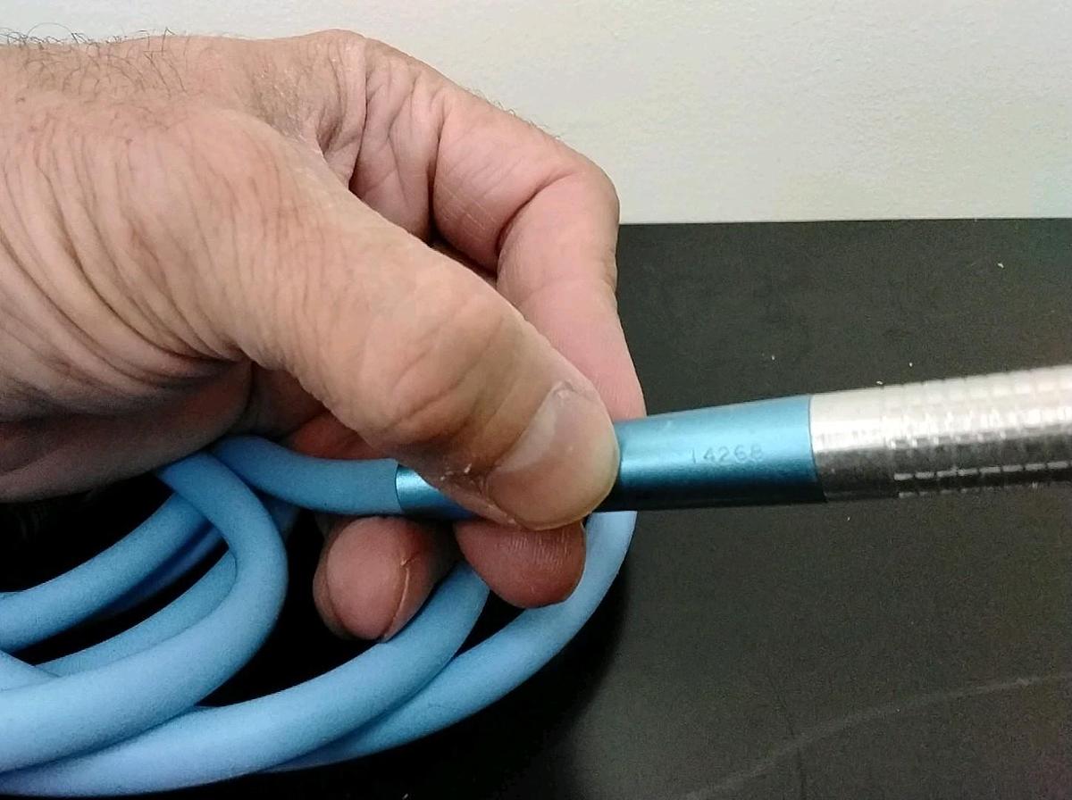 Used Dental probe with Cable unknown brand- miscellaneous