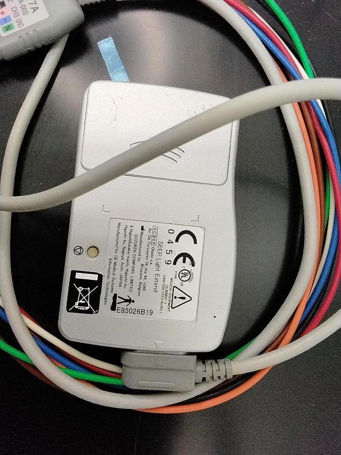 Used GE Medical SEER Light Extend Compact Digital Holter W/ Patient Cable