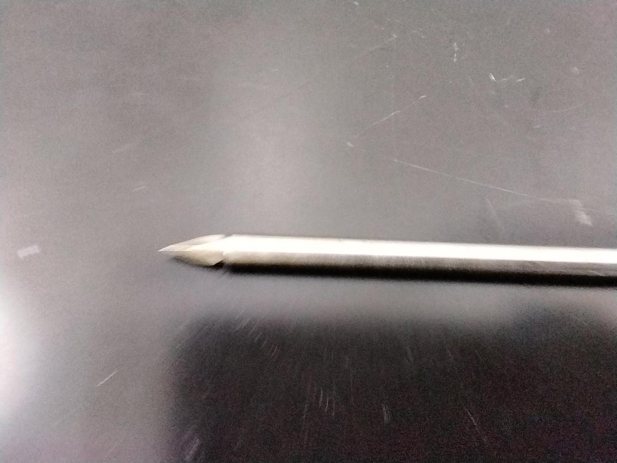 Used Von Mueller RH551-483 Steel 6.5 Inch 4.0mm Tip Trocar and Cannula
