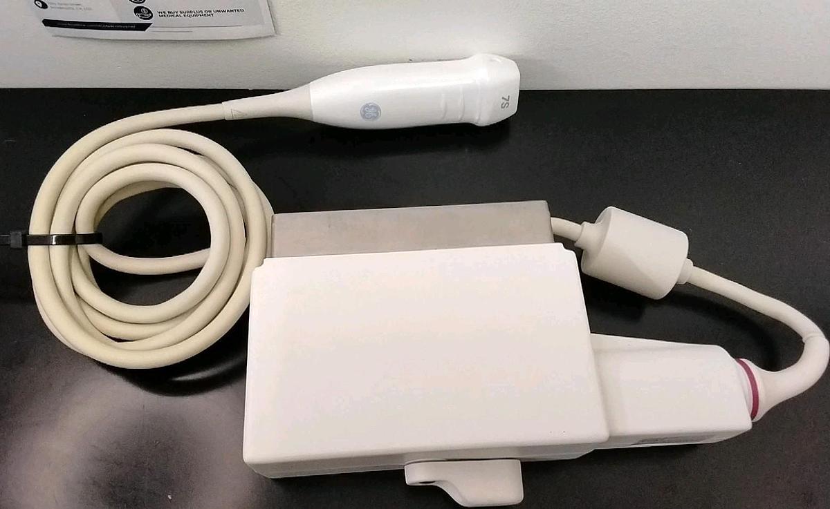 Used GE 7S ULTRASOUND PROBE TRANSDUCER 2347471