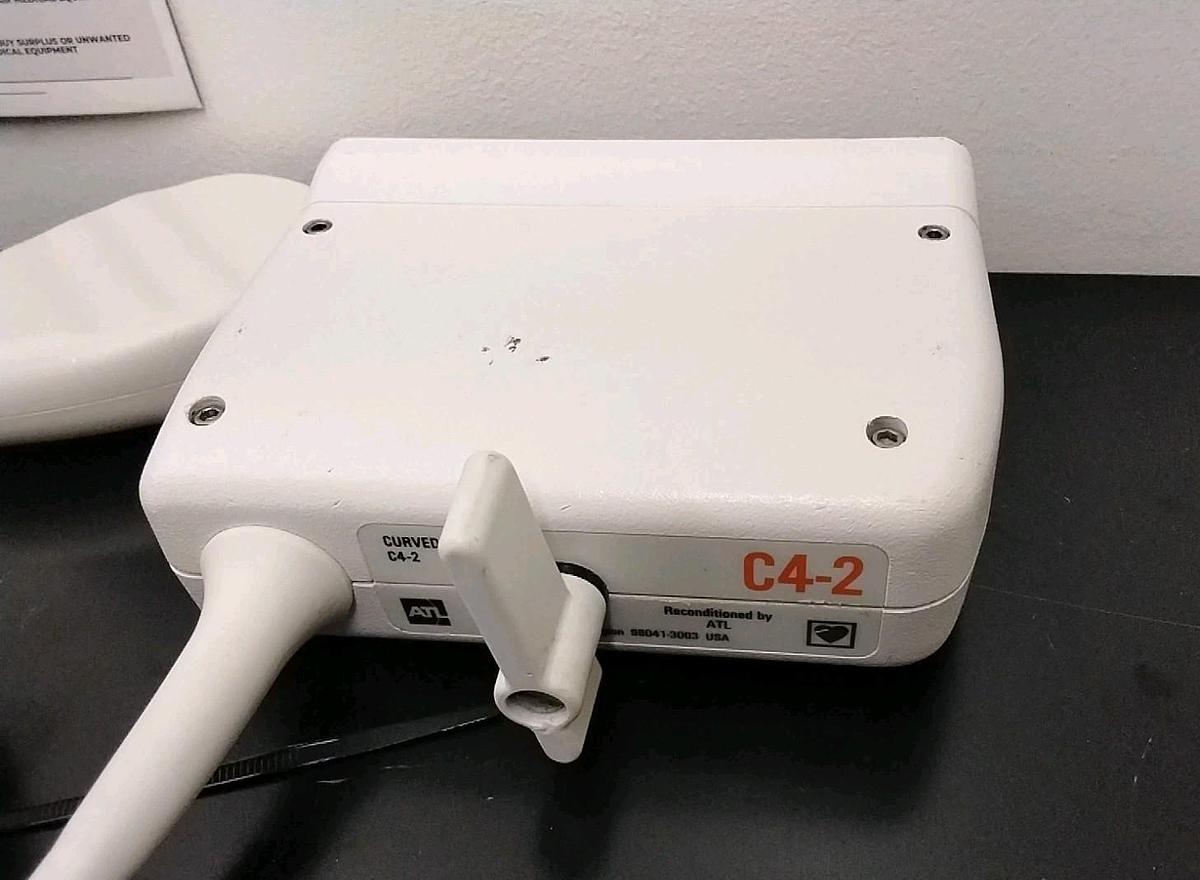 Used ATL Curved Array C4-2 Convex Ultrasound Probe