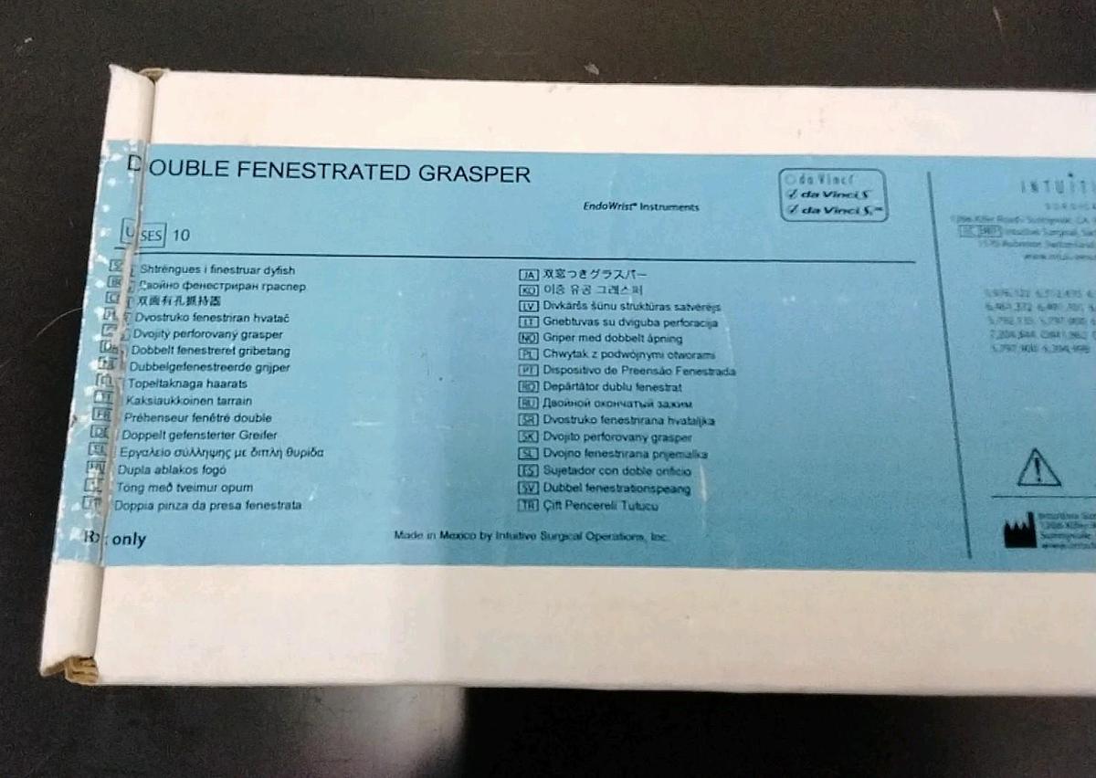 INTUITIVE SURGICAL DA VINCI 420189 DOUBLE FENESTRATED GRASPER