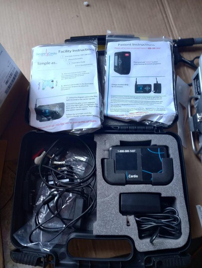 Used ecg monitor secure Cardio