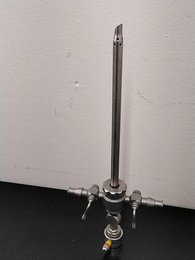 Used Karl Storz 28229DR High Flow Sheath w/ autolock and two rotatable stopcocks