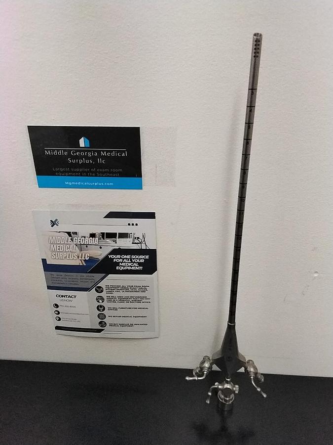 Used Olive Medical  HD 2.9 mm 30º x 30cm Hysteroscope With 3 Stopcocks