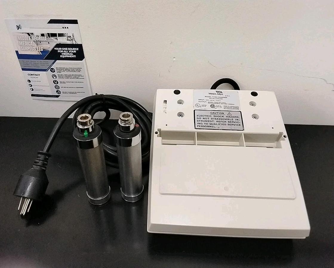Used Welch Allyn 71150 Charger Base Diagnostic Center With Handles, Ophthalmoscopes