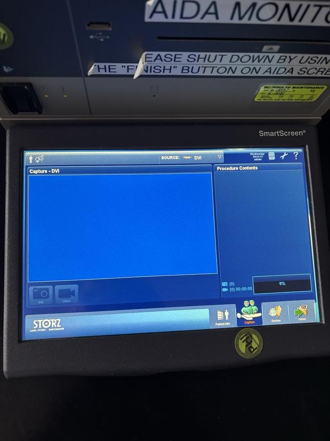 Used STORZ Endoscopy System Bundle–Image 1 Hub, AIDA HD, D-Light ,HD Monitor-Keyboard