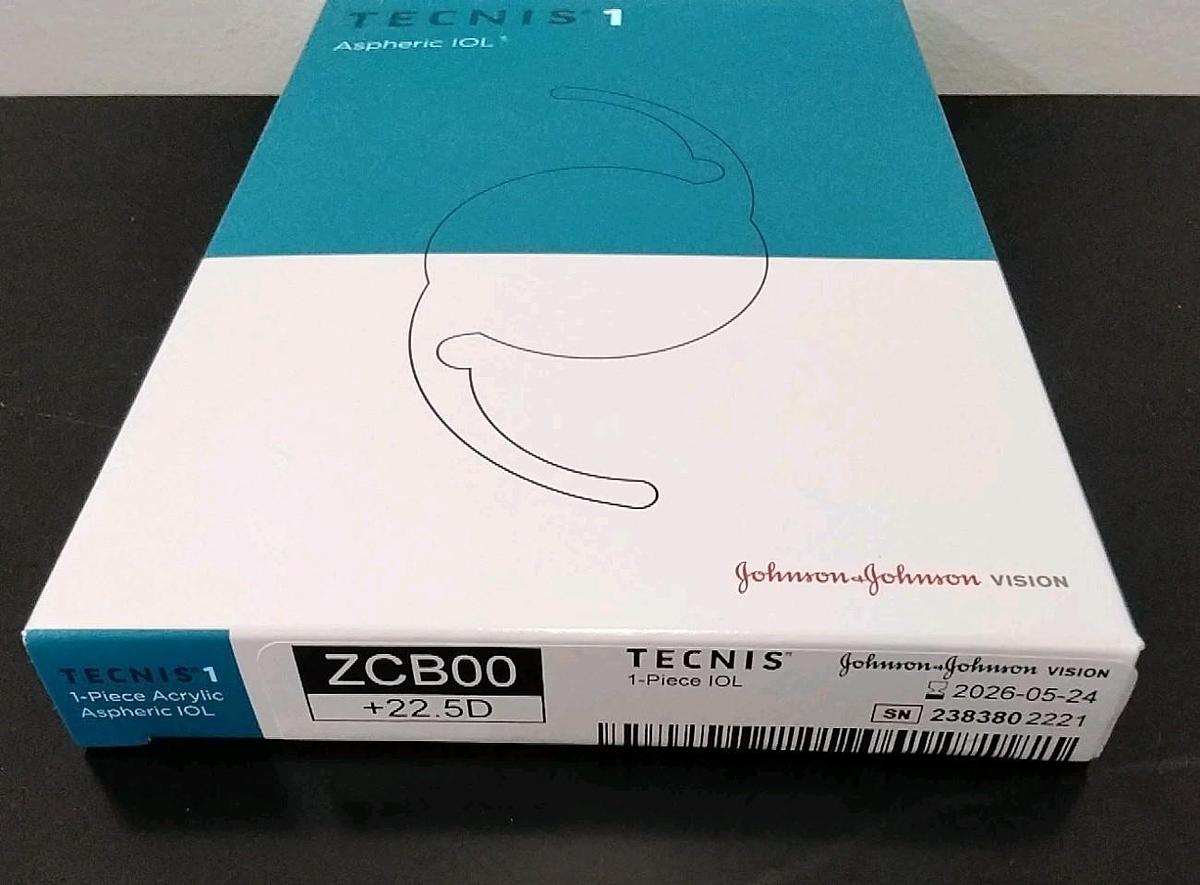 Technis ZCB00 22.0D Aspheric IOL Diopter LENS by Johnson and Johnson