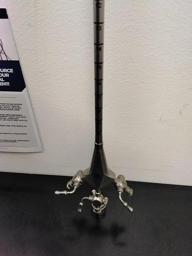 Used Olive Medical  HD 2.9 mm 30º x 30cm Hysteroscope With 3 Stopcocks