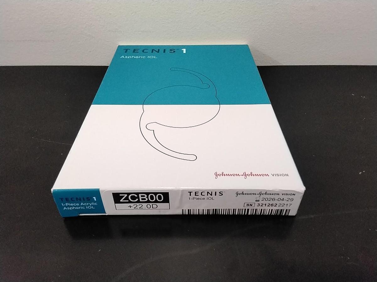 Technis 1 Aspheric IOL ZCB00 22.0D Lens by Johnson and Johnson
