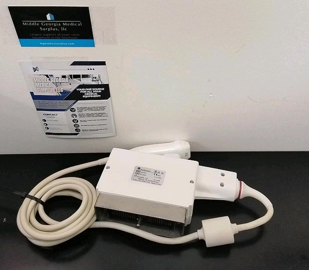 Used GE 7S ULTRASOUND PROBE TRANSDUCER 2347471