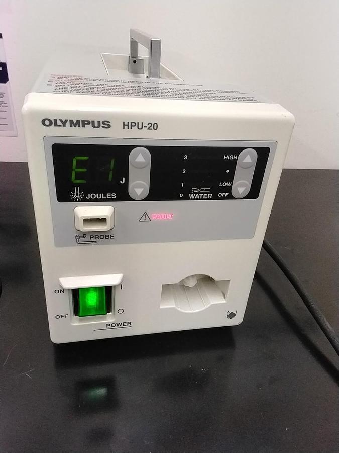 Used Olympus HPU-20 heat probe Unit