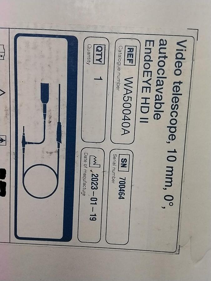 Used Olympus Endoeye 2 Video Laparoscope WA 50040A
