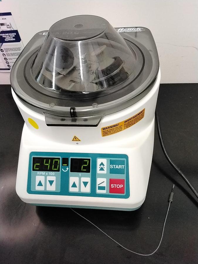 Used Hettich Zentrifugen EBA 20C 4500 RPM Centrifuge