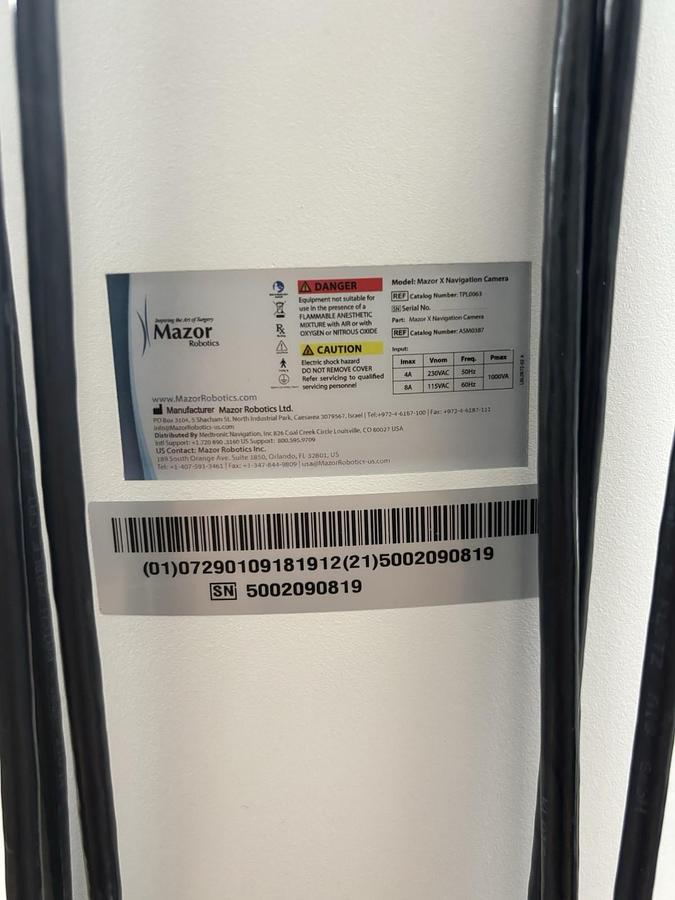 Used Medtronic Mazor X Stealth Robotic Guidance System
