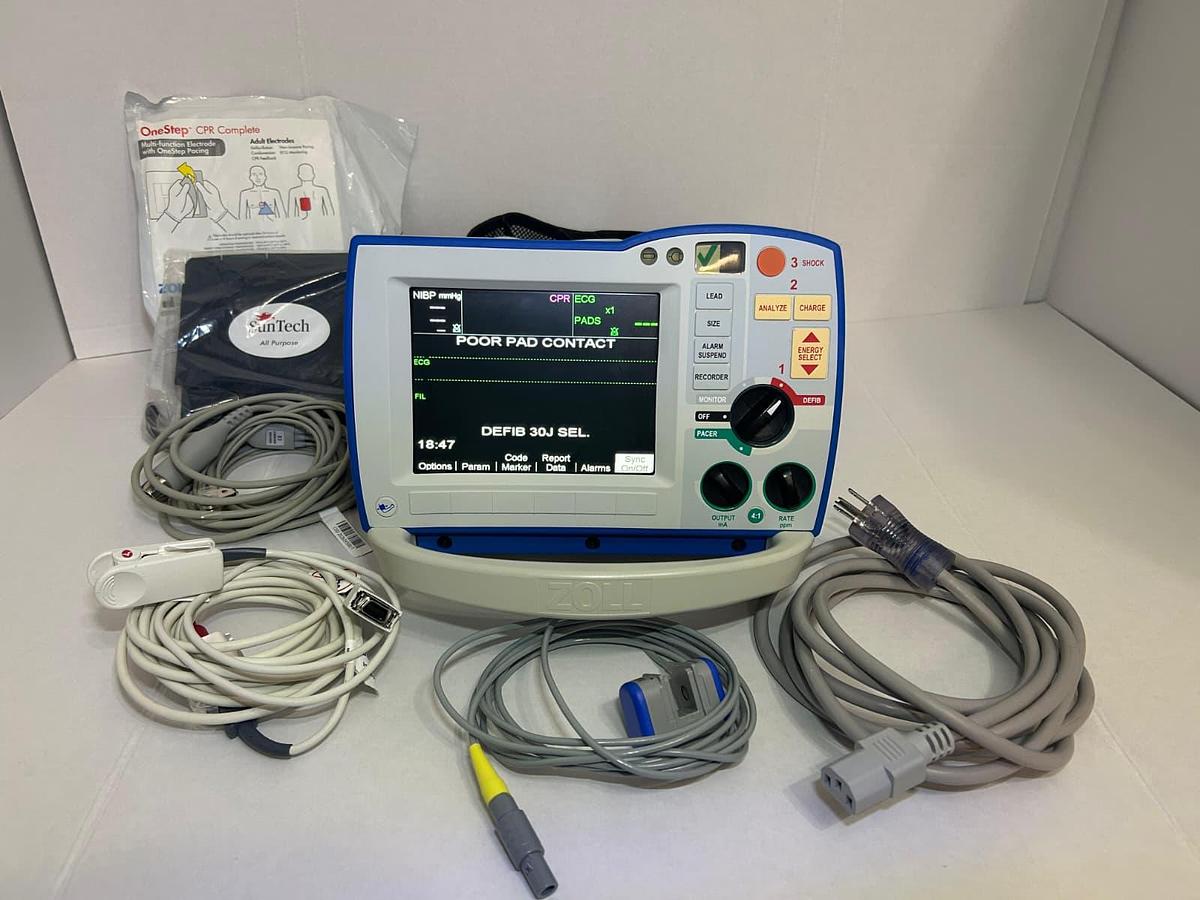 Used ZOLL R Series Defibrillator AEDs