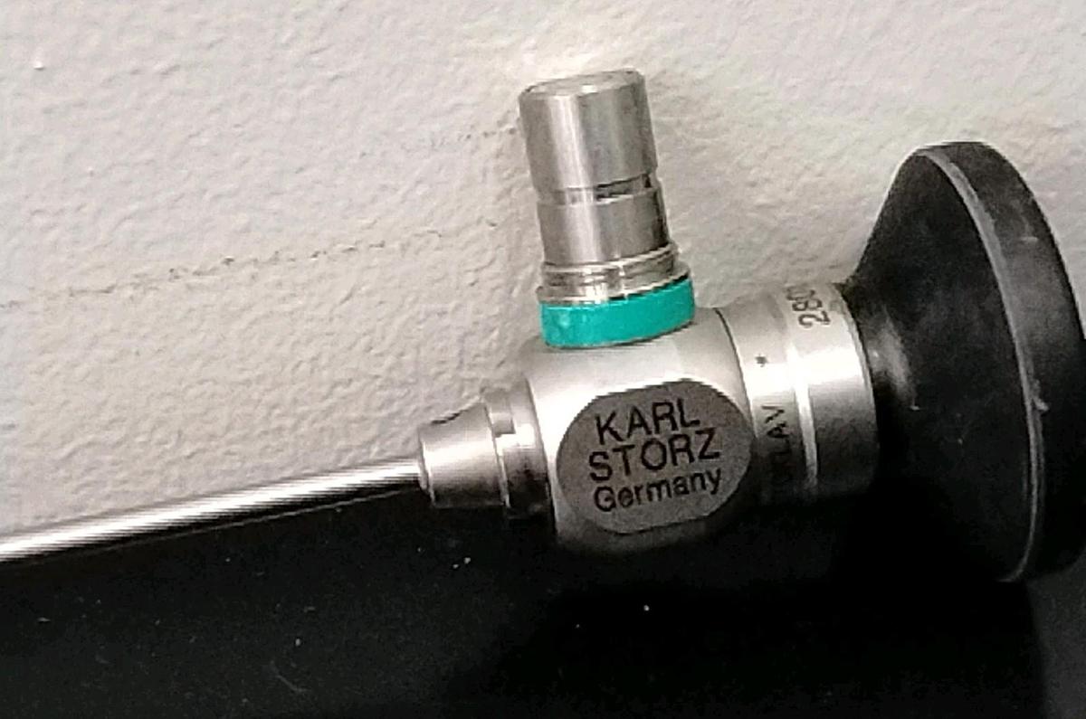 Used Karl Storz 4.0 mm 0º Hopkins II Autoclavable Telescope, 18 cm, Green