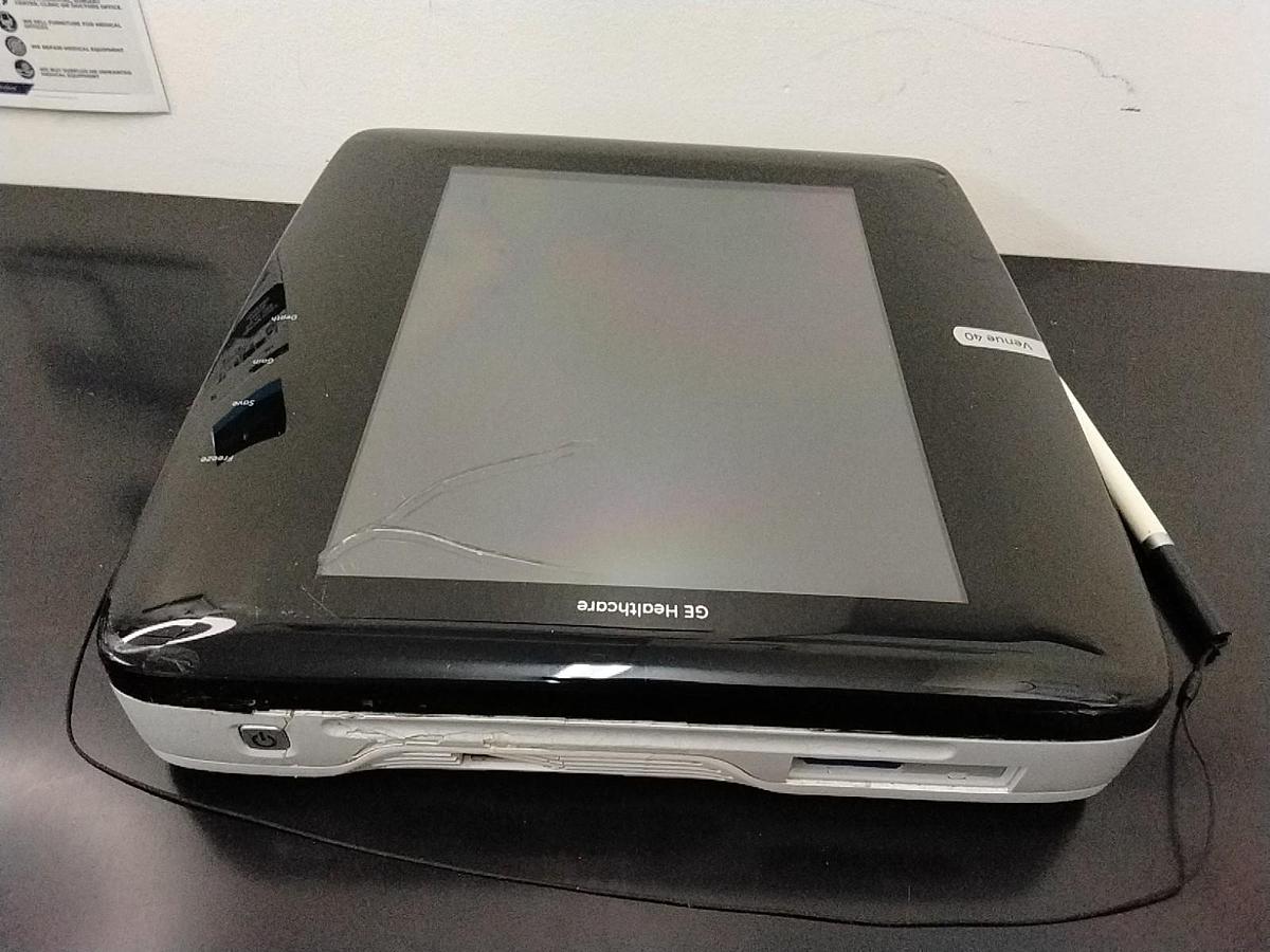 Used GE Venue 40 Portable Diagnostic Ultrasound (parts)