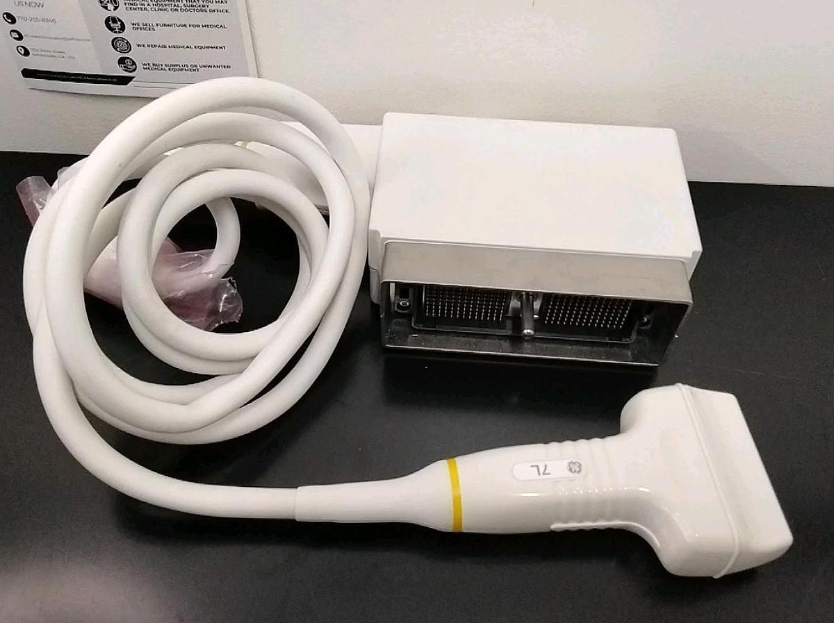 Used GE 7L Ultrasound Probe / Transducer