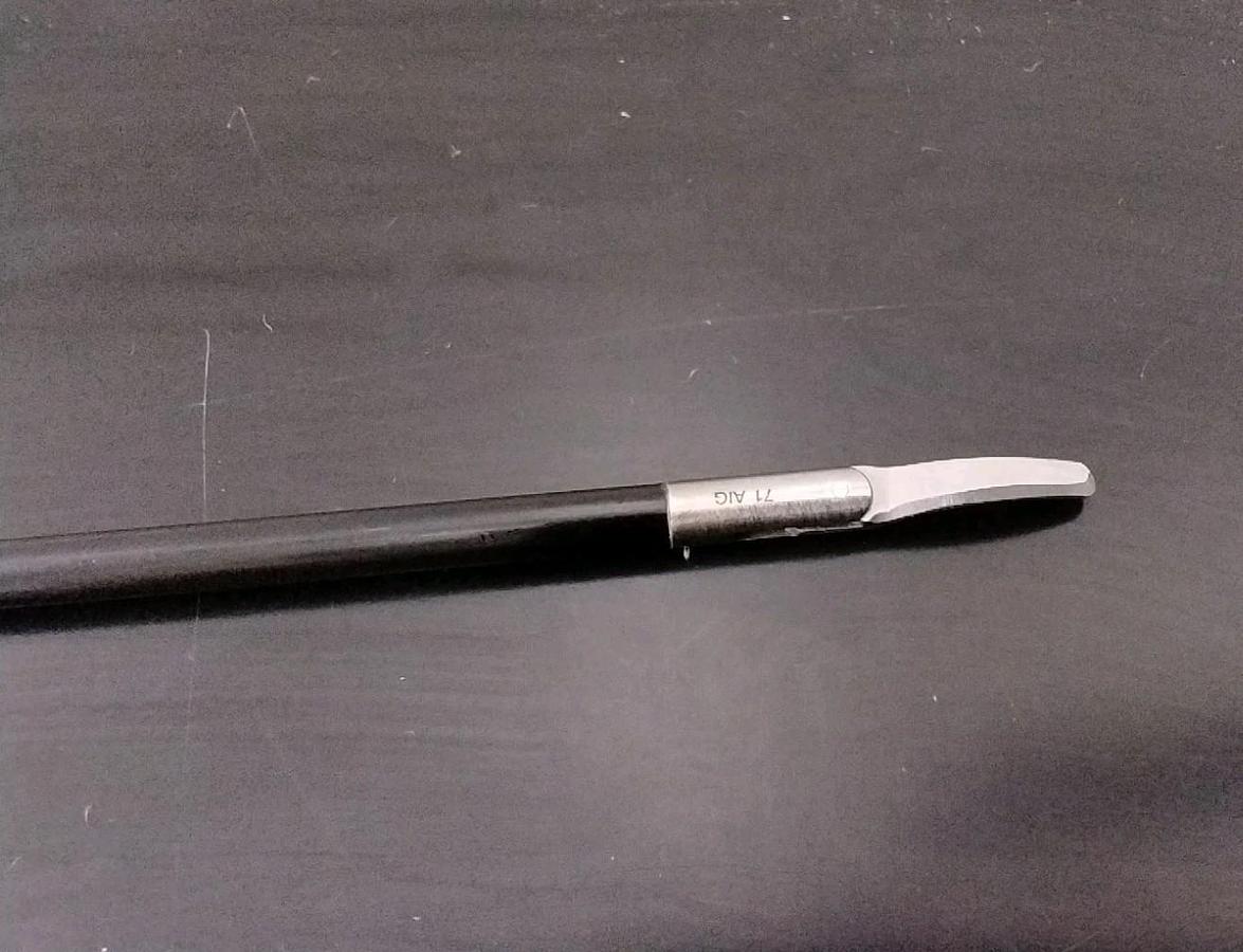 Used Endolap Laparoscopy Grasper Curved Scissors Surgical Instrument