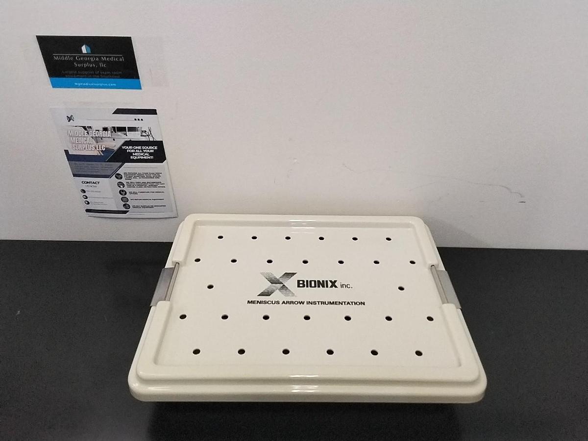 Used Bionx Implants Meniscus Arrow Instrumentation Set of 8 1100 Series w/Case