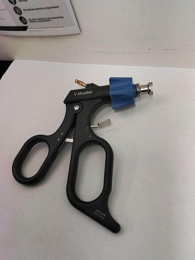 Used Von Mueller REF LAT-H-R, Ratcheted Laparoscopy Handle