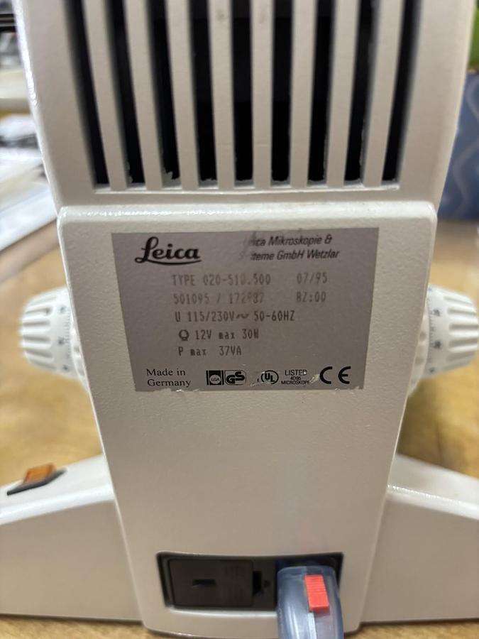 Used Leica DM LS Phase Contrast Microscope w/ 4 X10x, 40x & Dual 100x Objectives -...