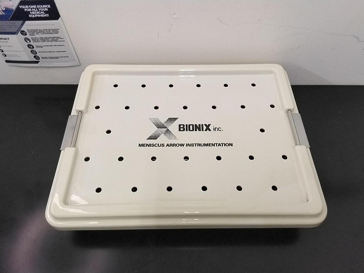 Used Bionx Implants Meniscus Arrow Instrumentation Set of 8 1100 Series w/Case