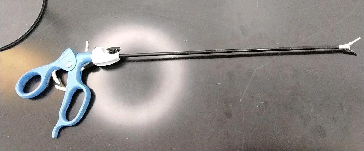 Used Snowden Pencer 90-6320 L04036 Special Bullet Nose Grasper, Diamond, 5mm