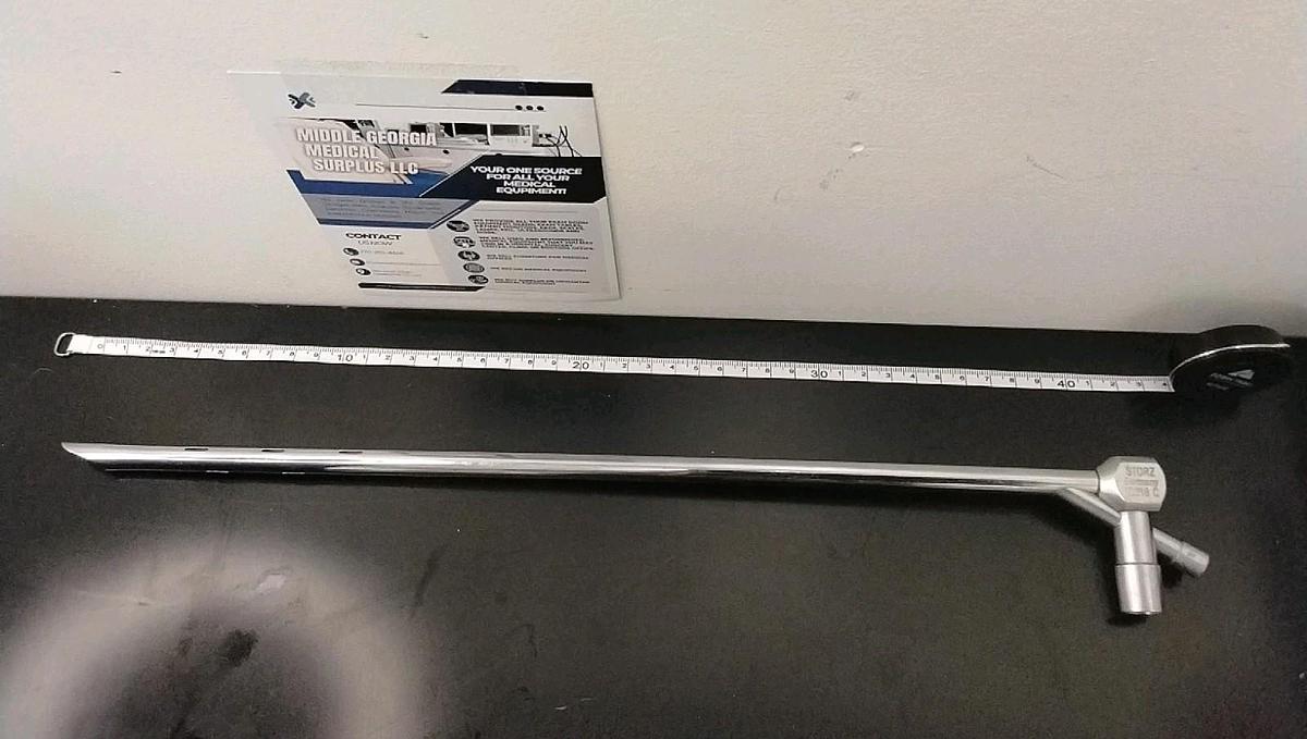 Used K. Storz 10318C-GY Universal Bronchoscope, size 43cm X 7.5mm