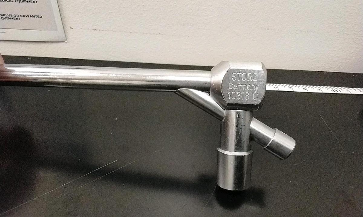 Used K. Storz 10318C-GY Universal Bronchoscope, size 43cm X 7.5mm