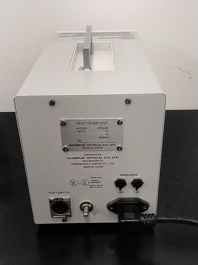 Used Olympus HPU-20 heat probe Unit