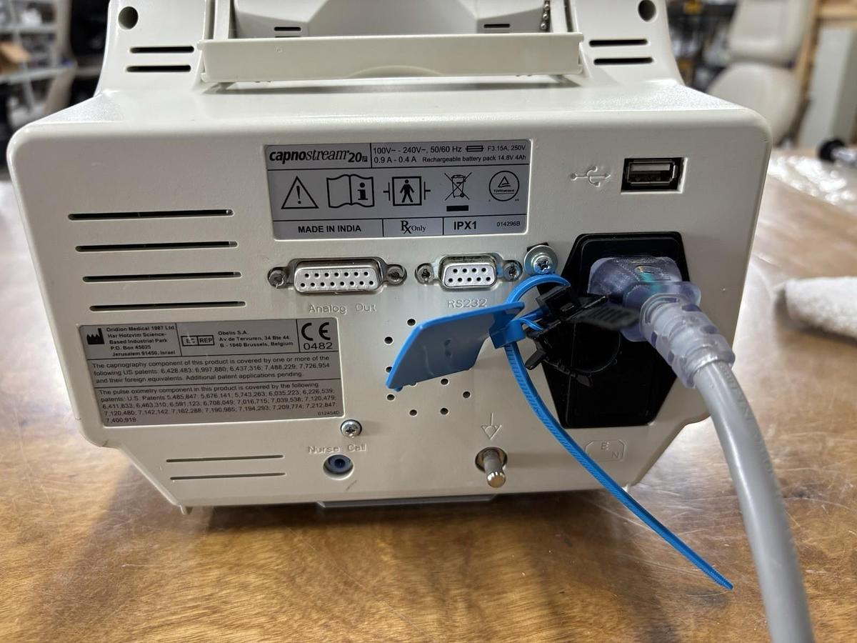 Used Oridion Capnostream 20P Capnography Monitor