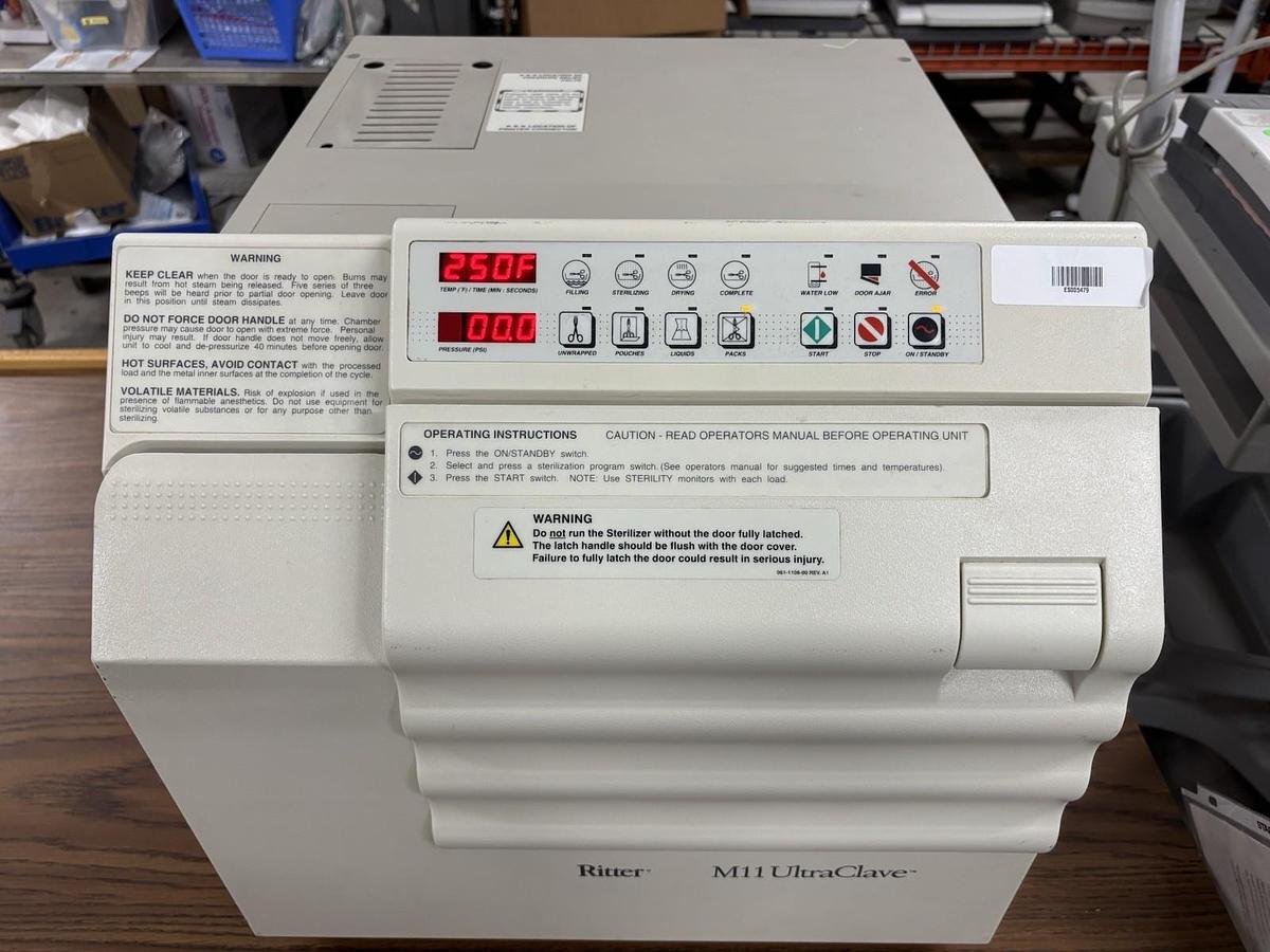 Used Ritter M11 UltraClave Autoclave