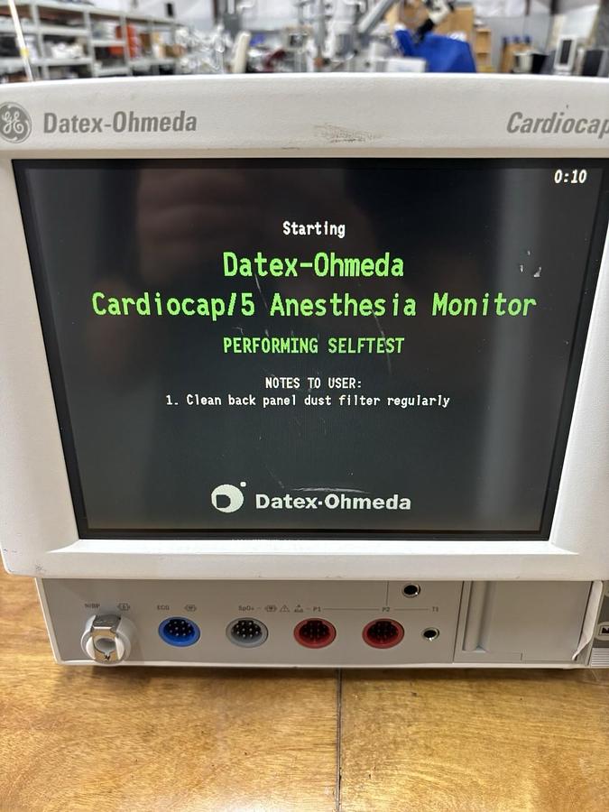 Used GE Datex Ohmeda Cardiocap 5 Patient Monitor