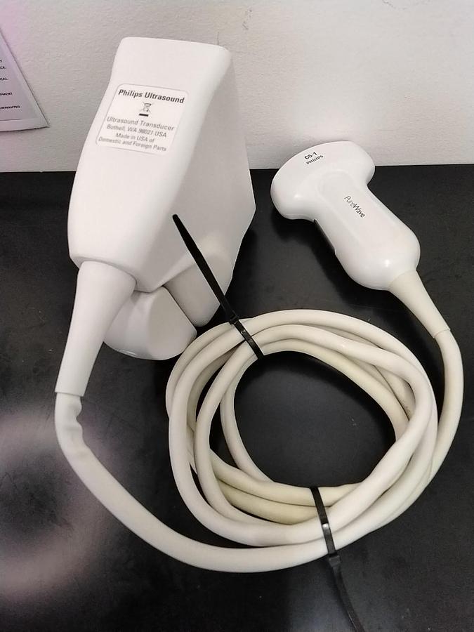 Used PHILIPS C5-1 CONVEX PUREWAVE ULTRASOUND TRANSDUCER PROBE