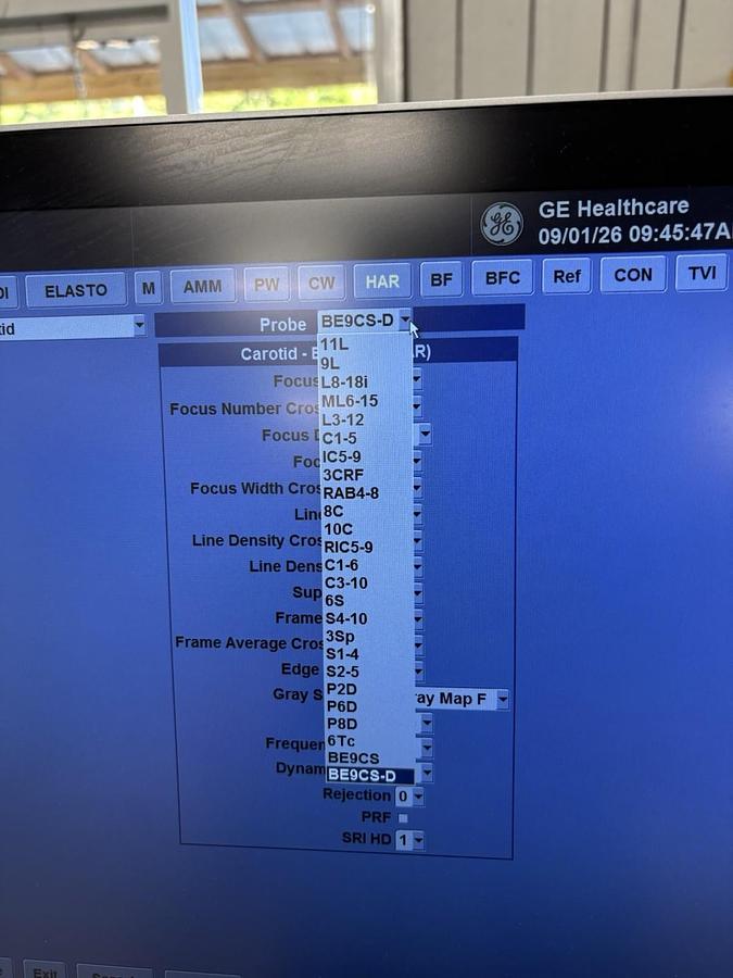 Used GE Logiq S7 Expert Ultrasound System W SW: R3 And Probes 2018