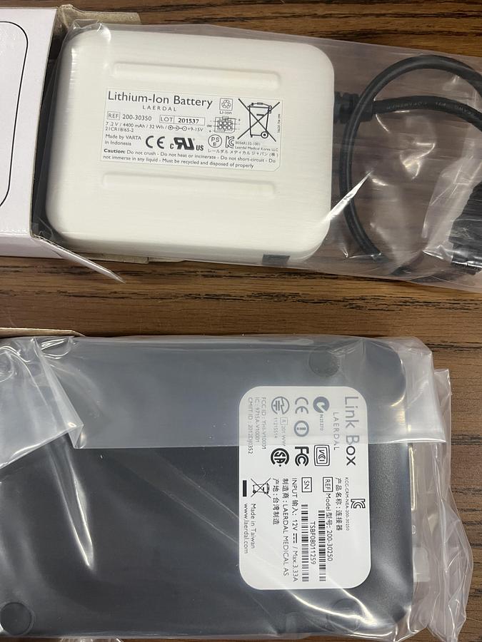 Used Laerdal SimNewB Neonatal Simulator system with SimPad system
