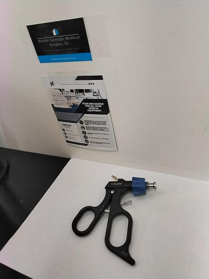 Used Von Mueller REF LAT-H-R, Ratcheted Laparoscopy Handle