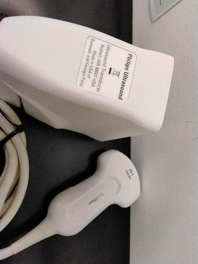 Used PHILIPS C5-1 CONVEX PUREWAVE ULTRASOUND TRANSDUCER PROBE