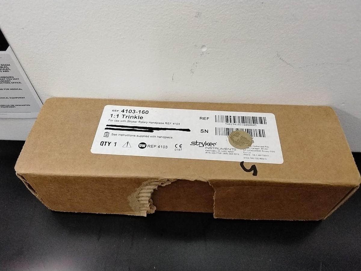 Used Stryker 4103-160 Hudson Modified Trinkle New in Box