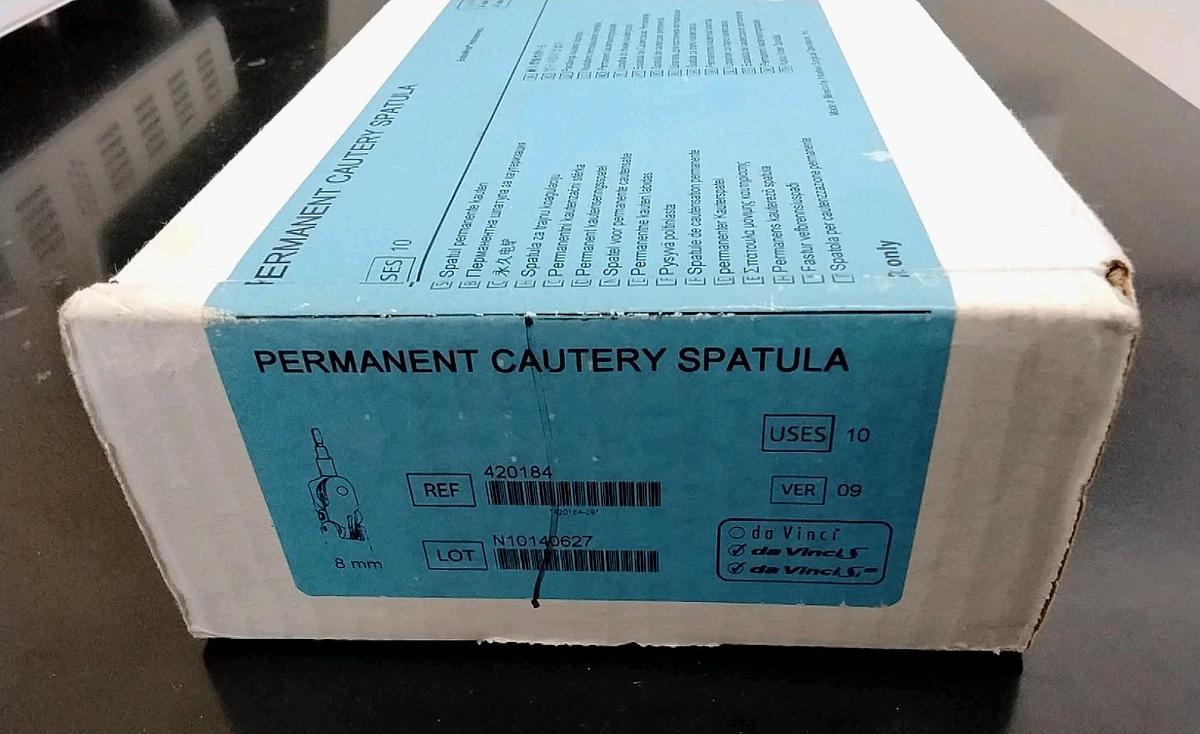 DaVinci 420184 Intuitive Robotic Surgical Arm Permanent Cautery Spatula