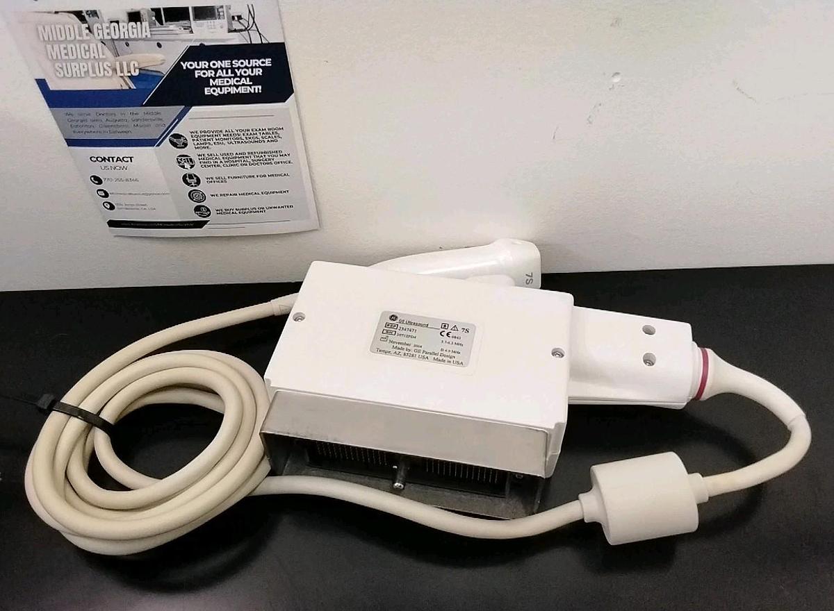 Used GE 7S ULTRASOUND PROBE TRANSDUCER 2347471