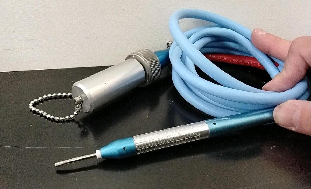 Used Dental probe with Cable unknown brand- miscellaneous