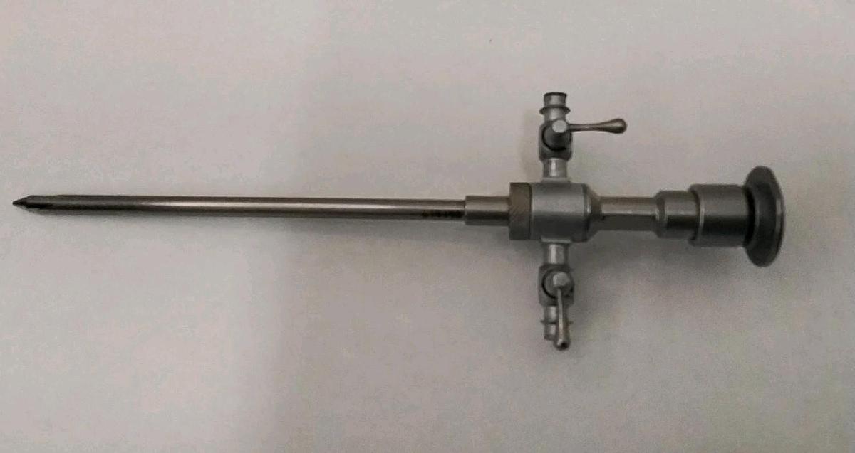 Used Arthrotek Endoscope Sheath W/2 Stopcocks and Obturator