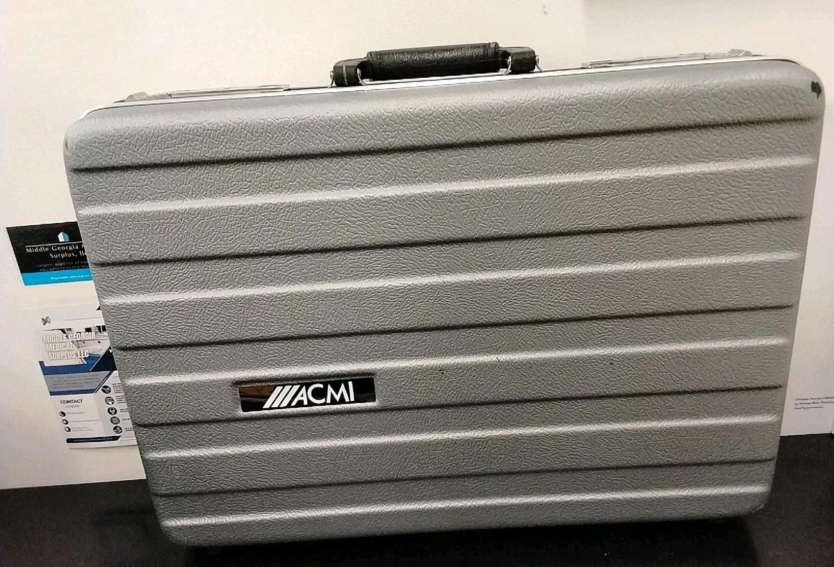 Used Circon ACMI LARS - AL Adult Long  Laryngoscope Kit - In Case