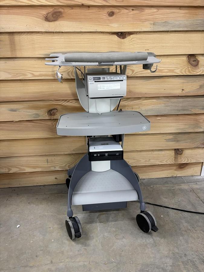 Used Logic E Ultrasound Cart