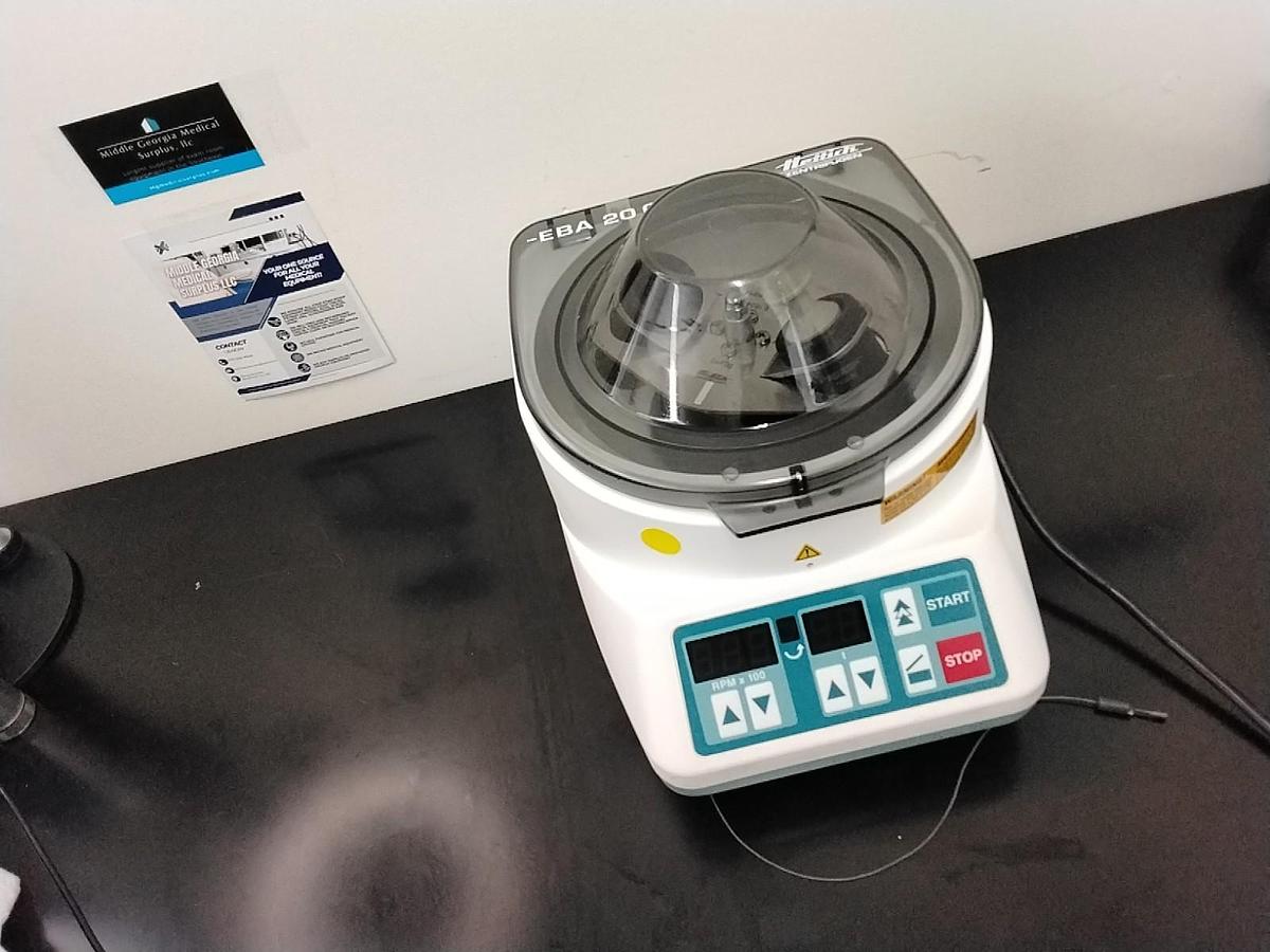 Used Hettich Zentrifugen EBA 20C 4500 RPM Centrifuge