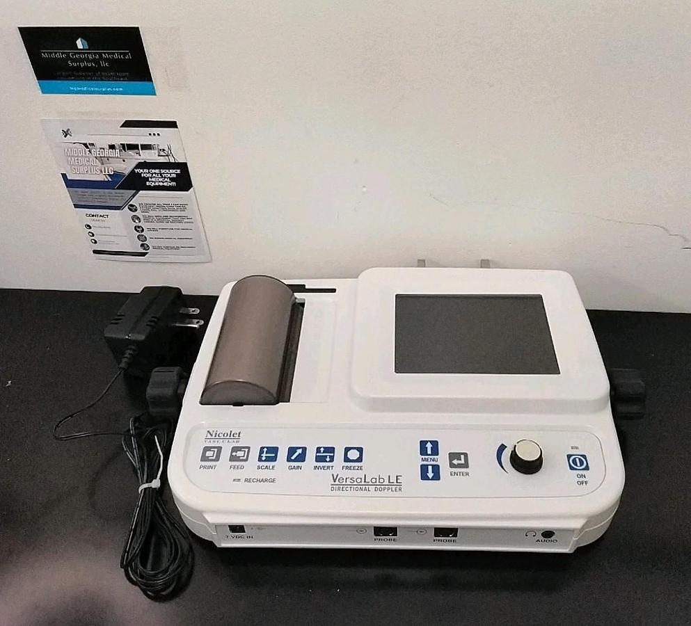 Used Nicolet Vascular VERSALAB  LE WITH PRINTER